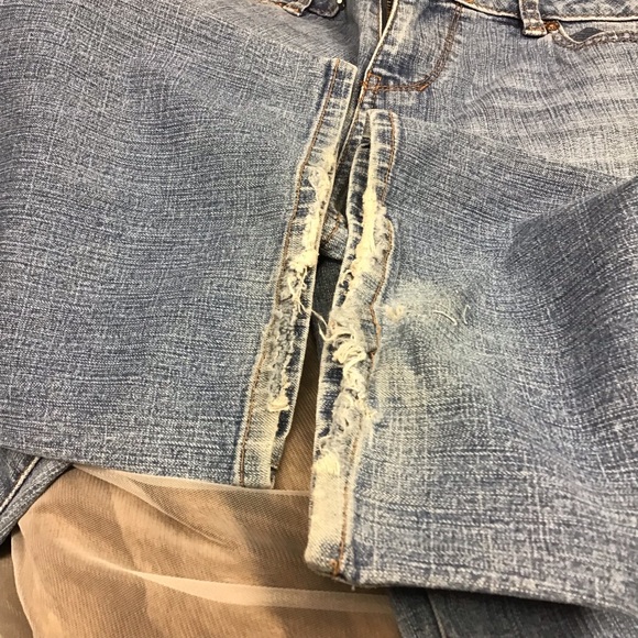 APT 9 women’s 5 pocket jeans sz 8  blue - Picture 4 of 5